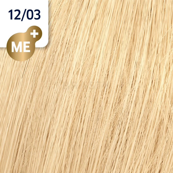 Wella Koleston Perfect Me+ Hajfesték - 12/03 - 60ml - Aranyló Természetes Speciál Szőke főképe